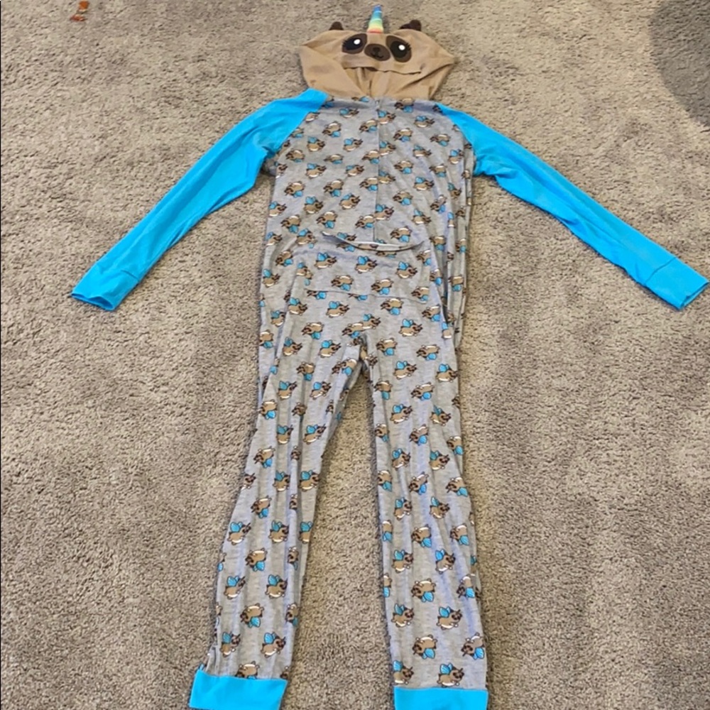 unicorn pug Justice onesie!